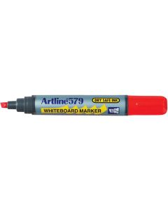 Artline 579 Whiteboard Marker Chisel Red Box of 12 