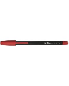 Artline Supreme Ballpoint Pen -Red Box of 12 (Min Ord Qty 1)