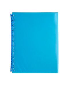 Marbig Refillable Display Book 20 Pocket Marine