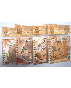 Capybara Mini Note Book Assorted