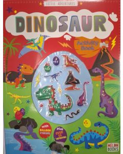 Activity Book with Ballon Stickers - Dinosaur