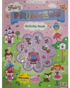 Activity Book with Ballon Stickers - Princess