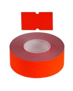 Permanent 21x12mm Fluro Red Price Labels 10 Pack (Min Order Qty: 1)