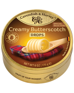 Cavendish & Harvey Creamy Butterscotch 175g CDU of 10