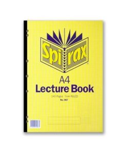 Spirax 907 Lecture Book A4 140pg 