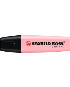 Stabilo Boss Highlighter 70/129 Pastel Blush Box of 10 (Min Ord Qty 1)