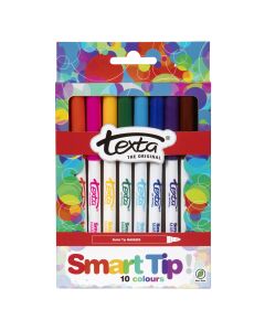 Texta Smarttip Colouring Marker Pack of 10 