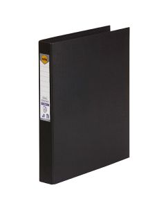Marbig A4 PE 3D Ring Binder 25mm Black