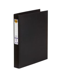 Marbig A4 PE 4D Ring Binder 25mm Black 
