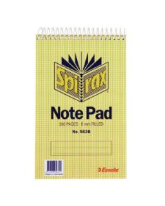 Spirax 563B Reporters Notebook Top Opening 300 Page