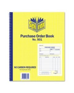 Spirax 501 Purchase Order Book 