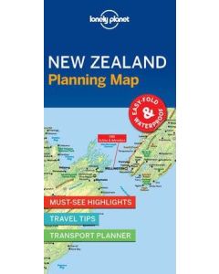 Lonely Planet New Zealand Planning Map