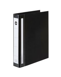 Marbig Deluxe Ring Binder A4 38mm 4D PE Black 