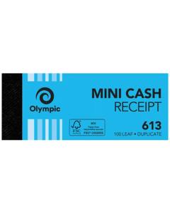 Olympic No.613 Carbon Duplicate Cash Receipt Book
