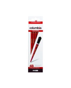Columbia Copperplate Lead Pencil Hexagonal 4B Box of 20 (Min Order Qty 1)