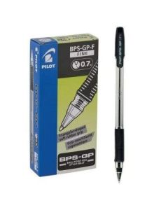 Pilot BPS-GP Ballpoint Fine Black Bx 12 (Min Ord Qty 1)