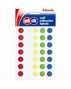 Quikstik Hangsell Assorted Circles (Min Order Qty 5)