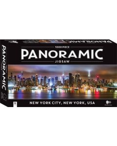 1000 Piece Panoramic Jigsaw Puzzle New York City, New York, USA 