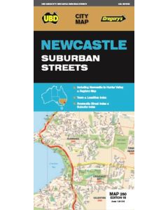 UBD/Gregorys Newcastle Suburban Streets 280 Map #19 