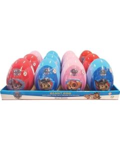 Giant Paw Patrol Egg 60g Display of 12