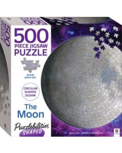 Puzzlebilities Shaped 500pc Jigsaw Puzzle The Moon 
