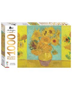 Mindbogglers Gold Sunflowers Van Gogh 1000pc