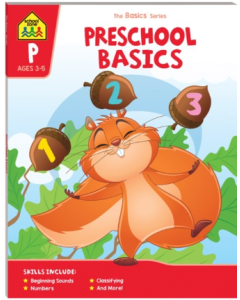 School Zone Basics Series Preschool Basics 