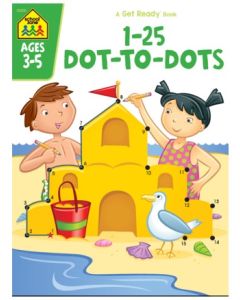 School Zone Get Ready 1 to 25 Dot to Dot (Min Ord Qty 2) 