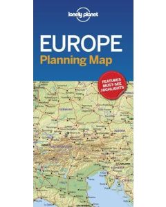 Lonely Planet Europe Planning Map 