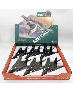 F117 Pull Back Jet 25cm CDU 6