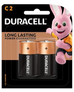 Duracell Coppertop "C" 2 Card Box of 6 (Min Order Qty 1) 