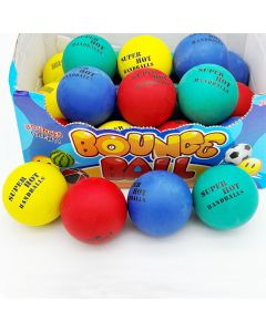 Hot Shot High Bounce Balls Assorted Display of 24 