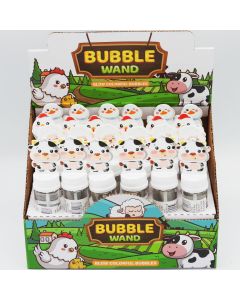 Animal Bubble Blower – 14cm CDU of 24