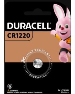 DURACELL 1220 COIN CELL LITHIUM BATTERY 1PK (Min Order Qty: 6)