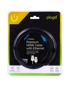 Premium HDMI Cable with Ethernet 1.5m