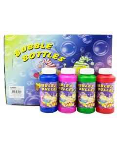 Bubbles 10cm Bottles Display of 24 ***Bubbles Only - NO WAND*** (Min Order Qty 1)