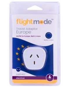 Travel Adaptor Type C Europe & Bali 