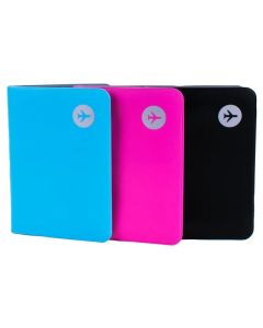 Passport Holder PVC Assorted Colours 