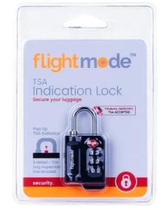Flightmode TSA 3 Dial Indicator Padlock 