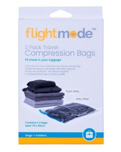 Flightmode 2pk Travel Compression Bags