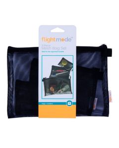 Flightmode Travel Mesh Bag Set 3pk 
