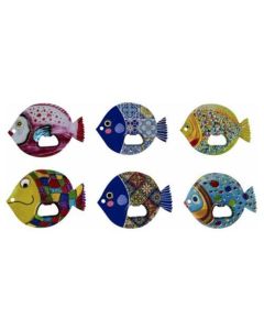 Ceramic 3D Tree of Life Fridge Magnets Pack of 12