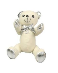 Signature Bear Silver 21st Birthday 35cm