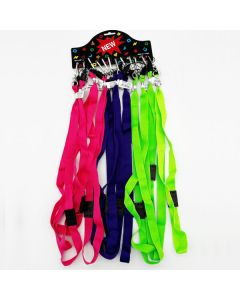 Lanyard Assorted Colours Display of 12