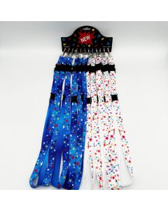 Lanyard Star 2 Assorted Display of 12