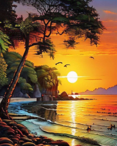 SUNSET BEACH 1000 PC