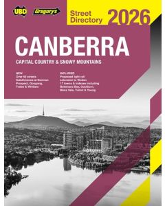Canberra Capital Country and Snowy Mountains Street Directory 2026 - 30th Edition