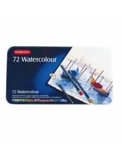 Derwent Pencils Watercolour Tin of 72 