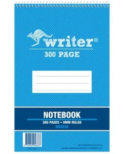 Writer Premium 300 Page 8” x 5” Notebook 