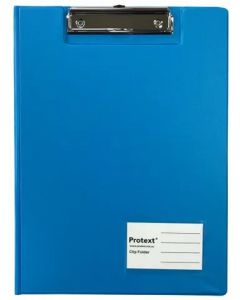 Protext A4 PP Clip Folder - Blue 